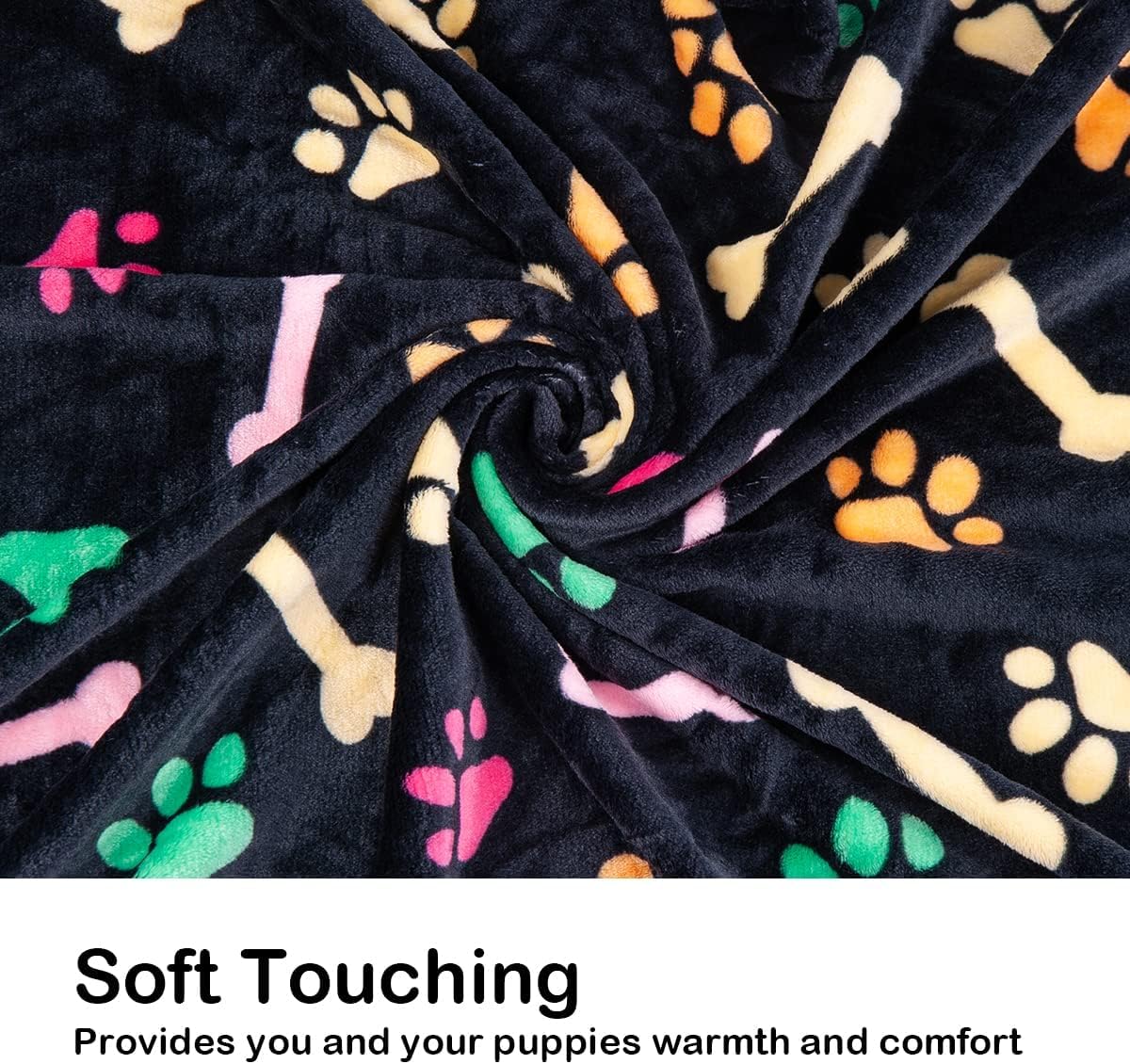 Durable and warm puppy blanket protecting home furniture from pet dander.