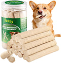 Packsy dehydrated salmon and carrot dog sticks front view