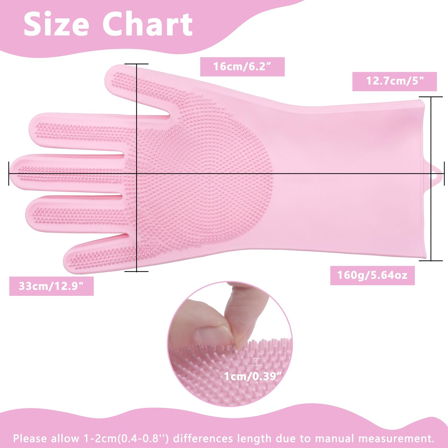Maiiu silicone pet bath scrubber showing high density teeth