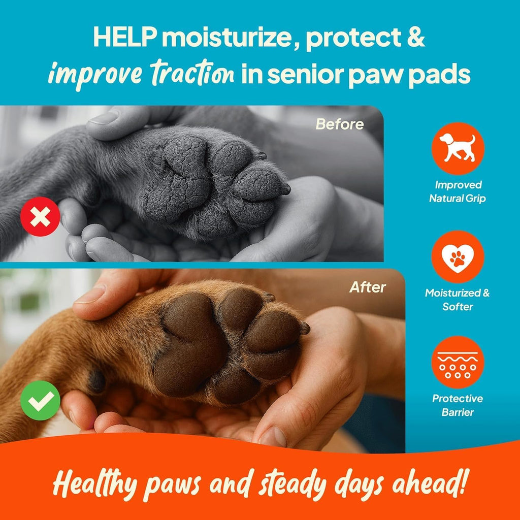 Steady Paws dog paw balm natural ingredient texture