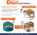 Unflavored bovine colostrum powder for mixing into dog food
