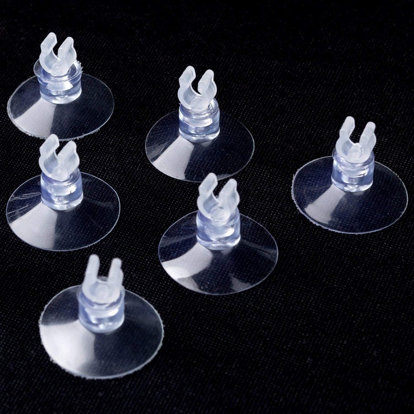Pack of thirty fish tank airline tube holders for aquarium organization.