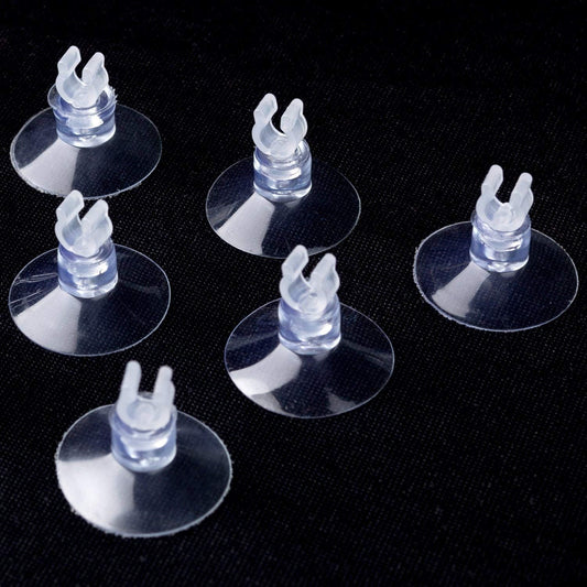 Pack of thirty fish tank airline tube holders for aquarium organization.
