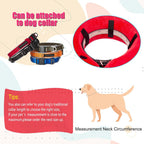 Mariyago premium neoprene dog collar outer cover unzipped for washing