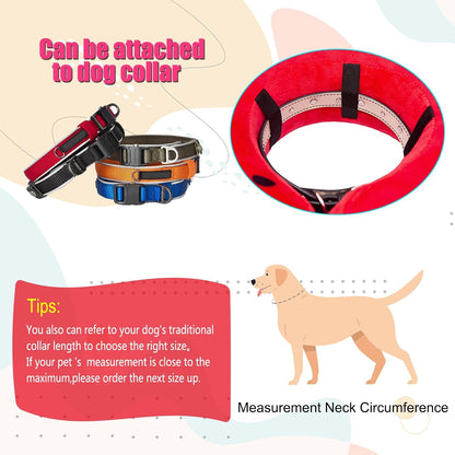 Mariyago premium neoprene dog collar outer cover unzipped for washing