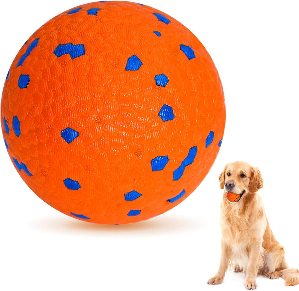 Comparison of Cheodin durable dog ball and regular tennis ball
