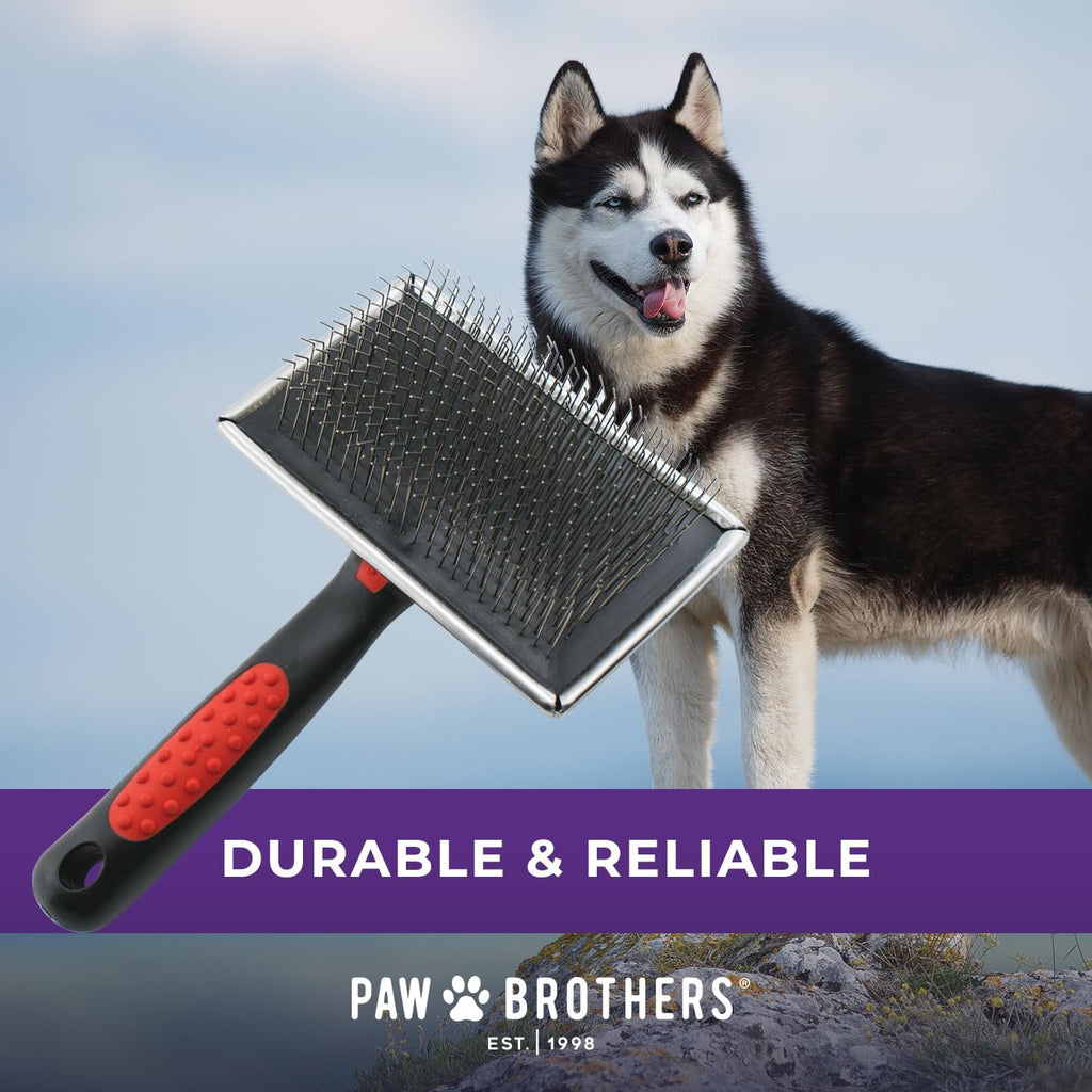 Ryan's Pet Supplies large rectangular pet grooming brush for mat and tangle removal