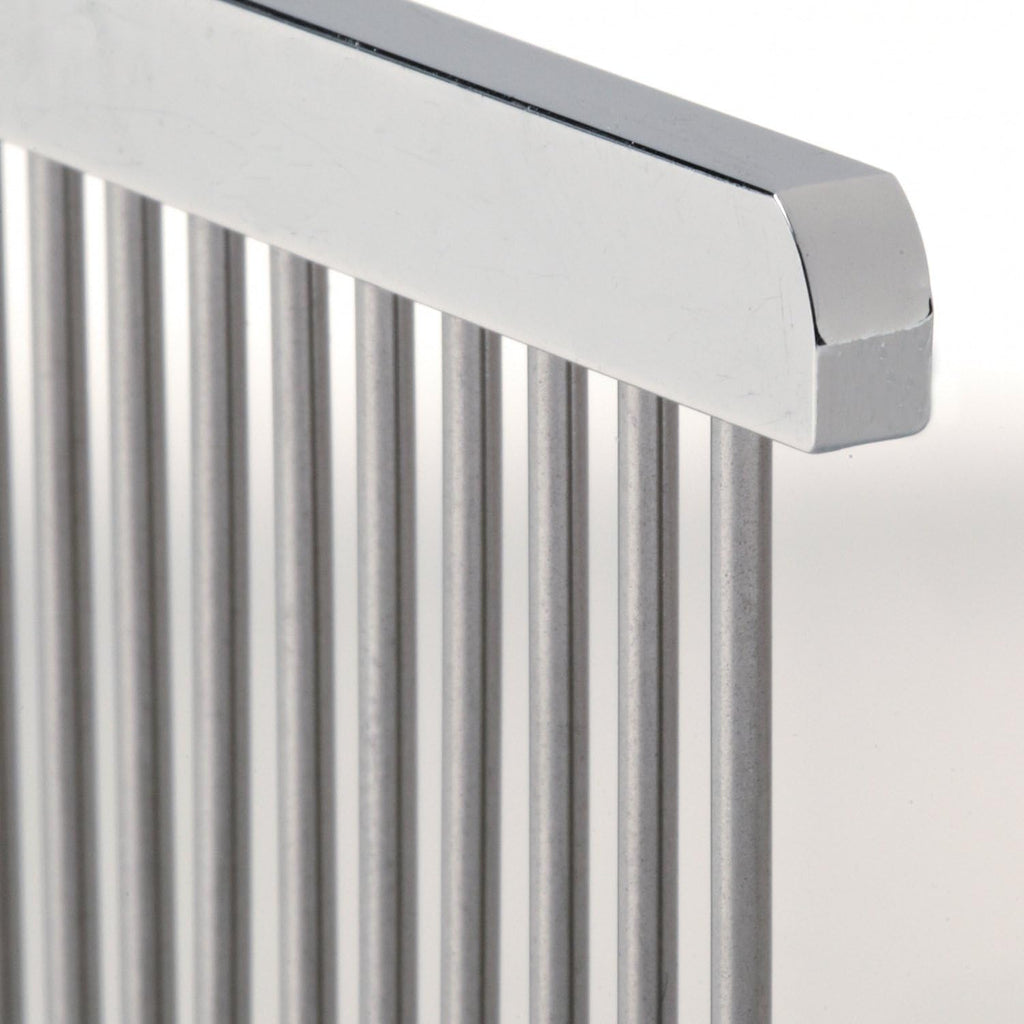 Close up of hardened steel teeth on Master Grooming Tools greyhound comb
