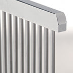 Close up of hardened steel teeth on Master Grooming Tools greyhound comb