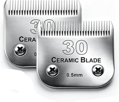 3 Pack 10 Blade Dog Grooming Blades Compatible with Andis Clippers/Oster A5/Wahl KM,Detachable Stainless Steel Blade,Size-10, 1/16-Inch Cut Length - Image 13