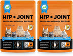 Hip & Joint Bites for Cats - Chicken Flavored Glucosamine Joint Supplement for Cats - Cat Joint Supplement for HIPS & Joints, Cat Arthritis Pain Relief, with Green Lipped Mussel, 3.7 oz - Image 9