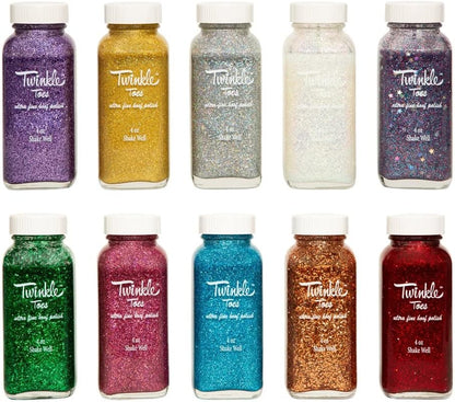 Twinkle Toes pink glitter horse nail polish 4 ounce packaging