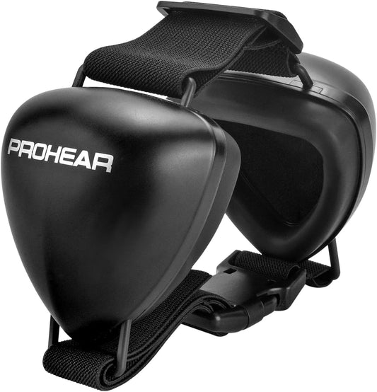 Prohear dog ear muffs front view black