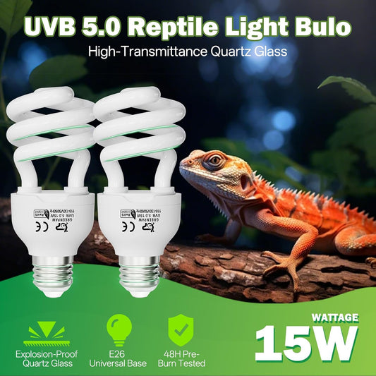 Fifteen watt compact fluorescent lamp showcasing the standard Edison screw base.