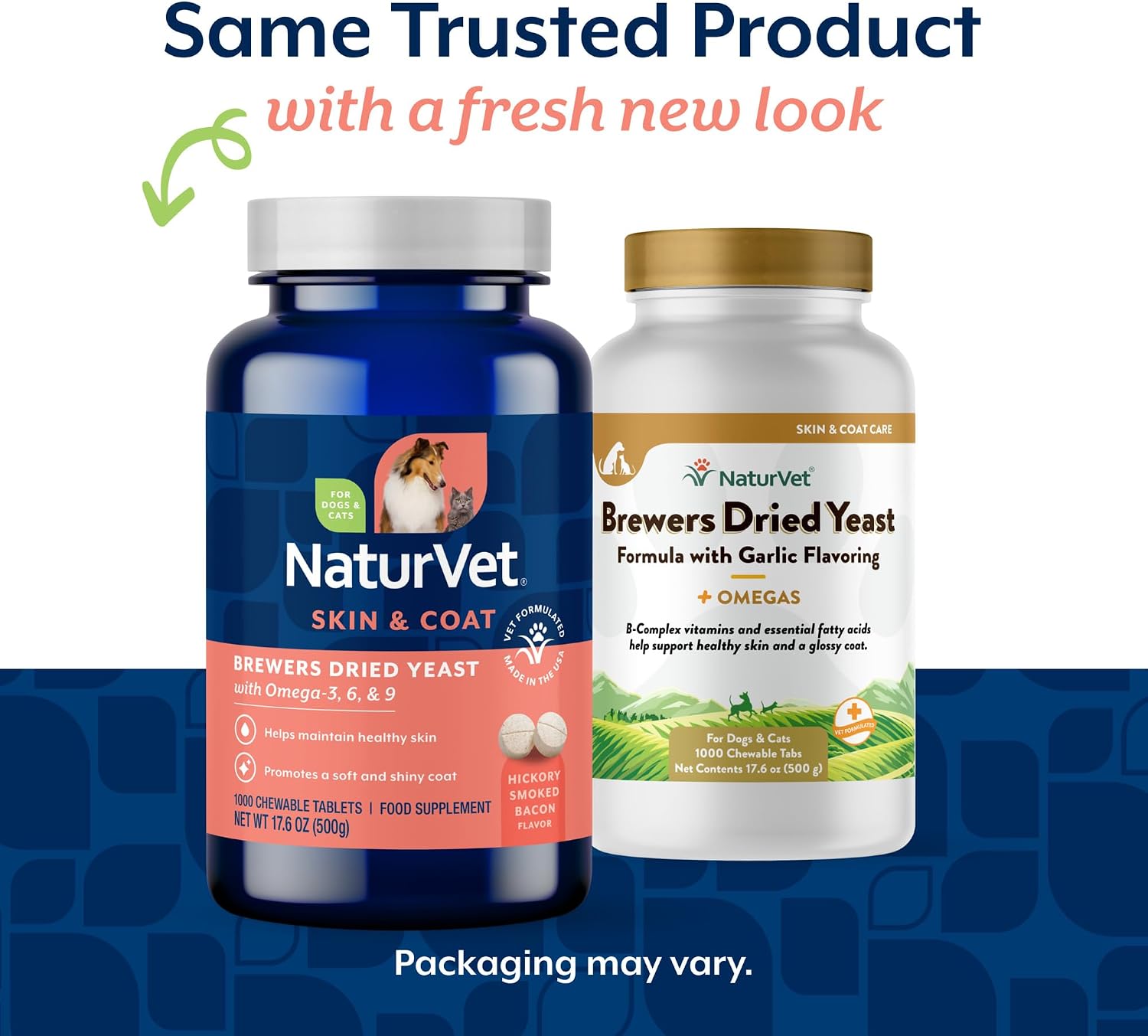 NaturVet pet supplement bottle label details