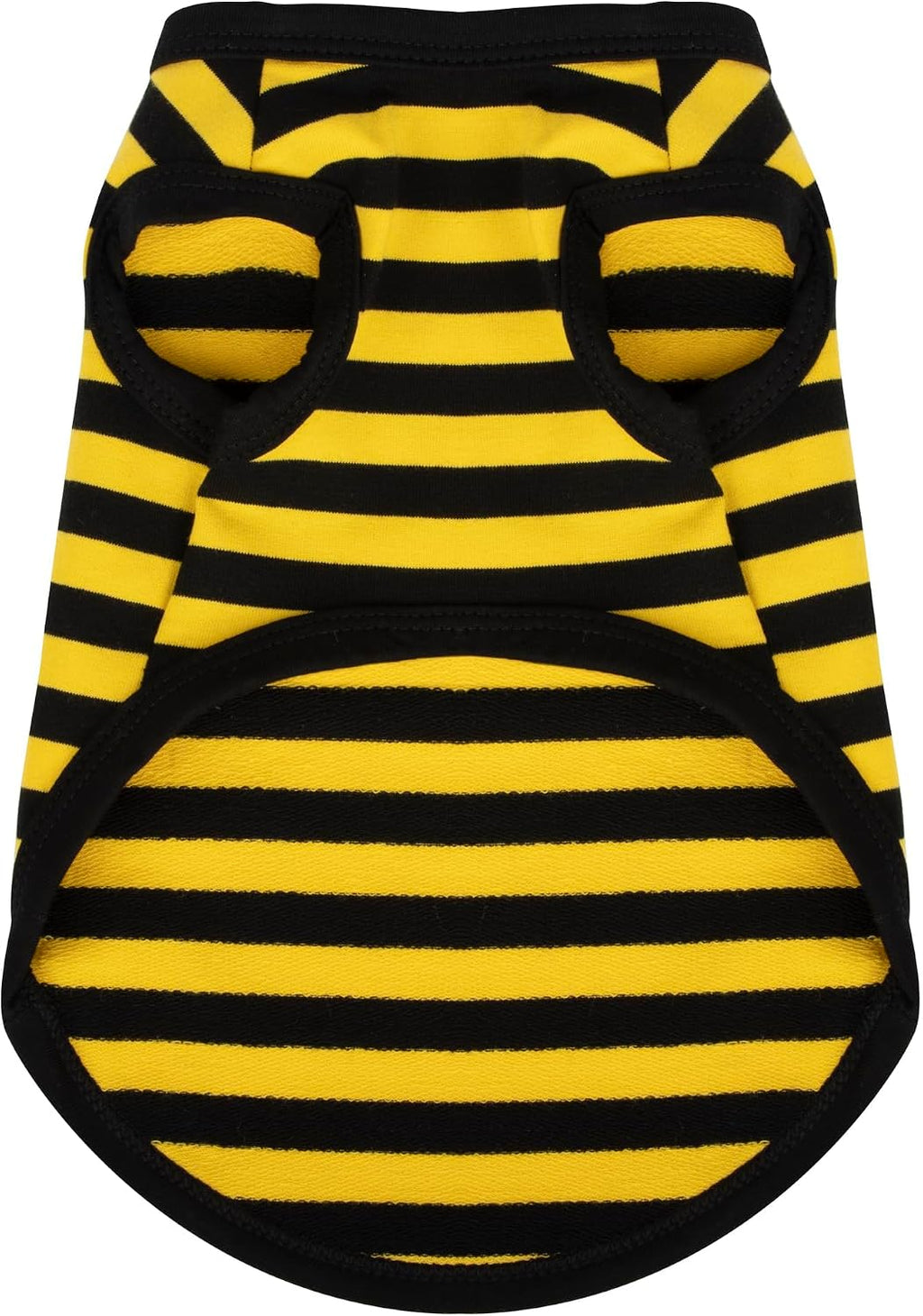 Paiaite 6-Piece Striped Shirt Set: Cotton Sleeveless Puppy Dog Shirts, Breathable Pet Apparel Tank Tops, Colorful Sweatshirts for Small & Medium Dogs - Image 13