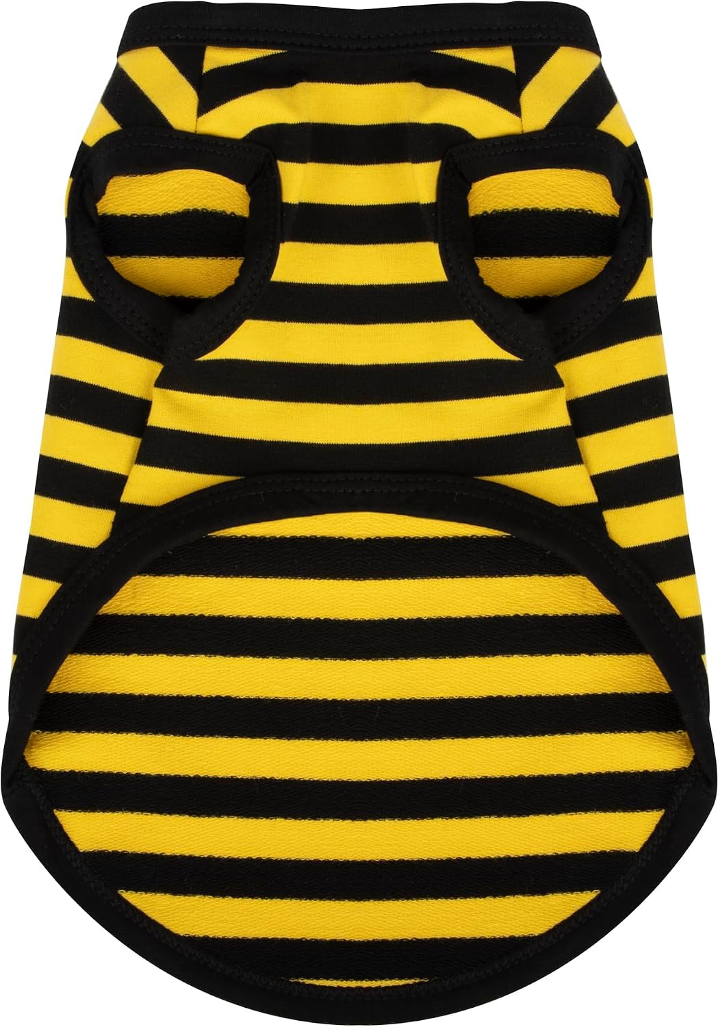 Paiaite 6-Piece Striped Shirt Set: Cotton Sleeveless Puppy Dog Shirts, Breathable Pet Apparel Tank Tops, Colorful Sweatshirts for Small & Medium Dogs - Image 13