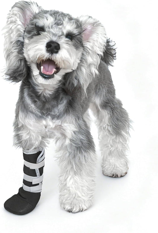 Snugrance dog paw wound recovery boots front view