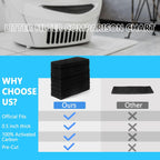 Harhana automated litter box compatible carbon filters packed securely for delivery