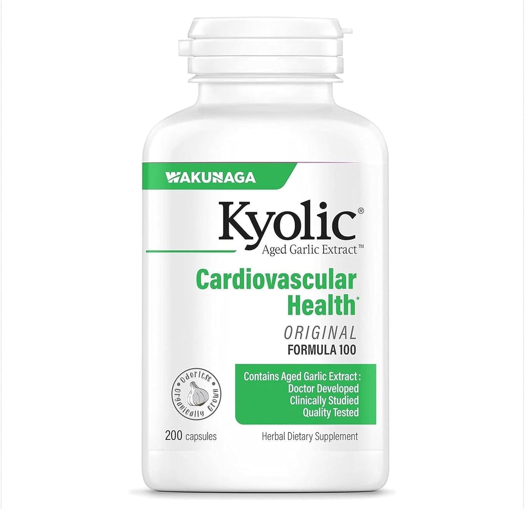 Kyolic Aged Garlic Extract Cardiovascular Health* Formula 100, 300 Capsules - Image 9