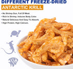 Capuca four ounce krill container nutrition label details