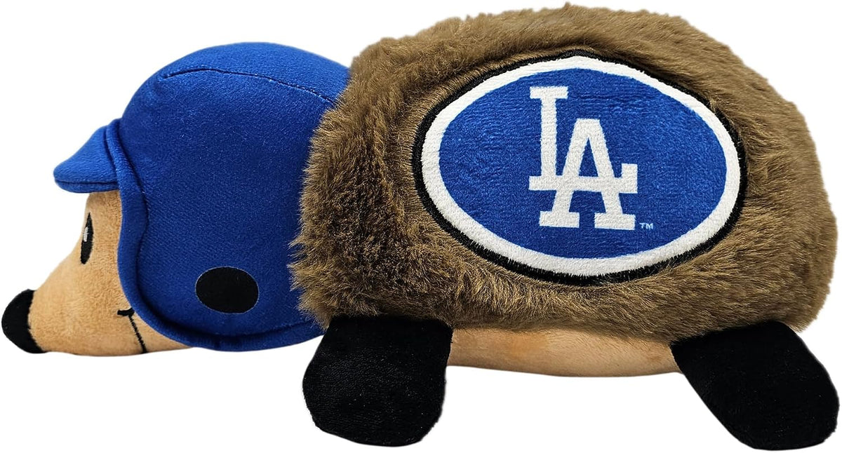 Pets First hedgehog plush toy for cats and dogs with crinkle paper material inside.