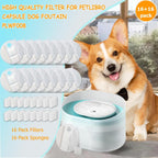 Close up of Oupuses multi-layer water filter cartridge for pets.