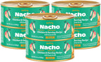 Made by Nacho Sustainably Caught Salmon & Sole Recipe with Bone Broth Minced Wet Cat Food, 3-oz can, Case of 6 - Image 9