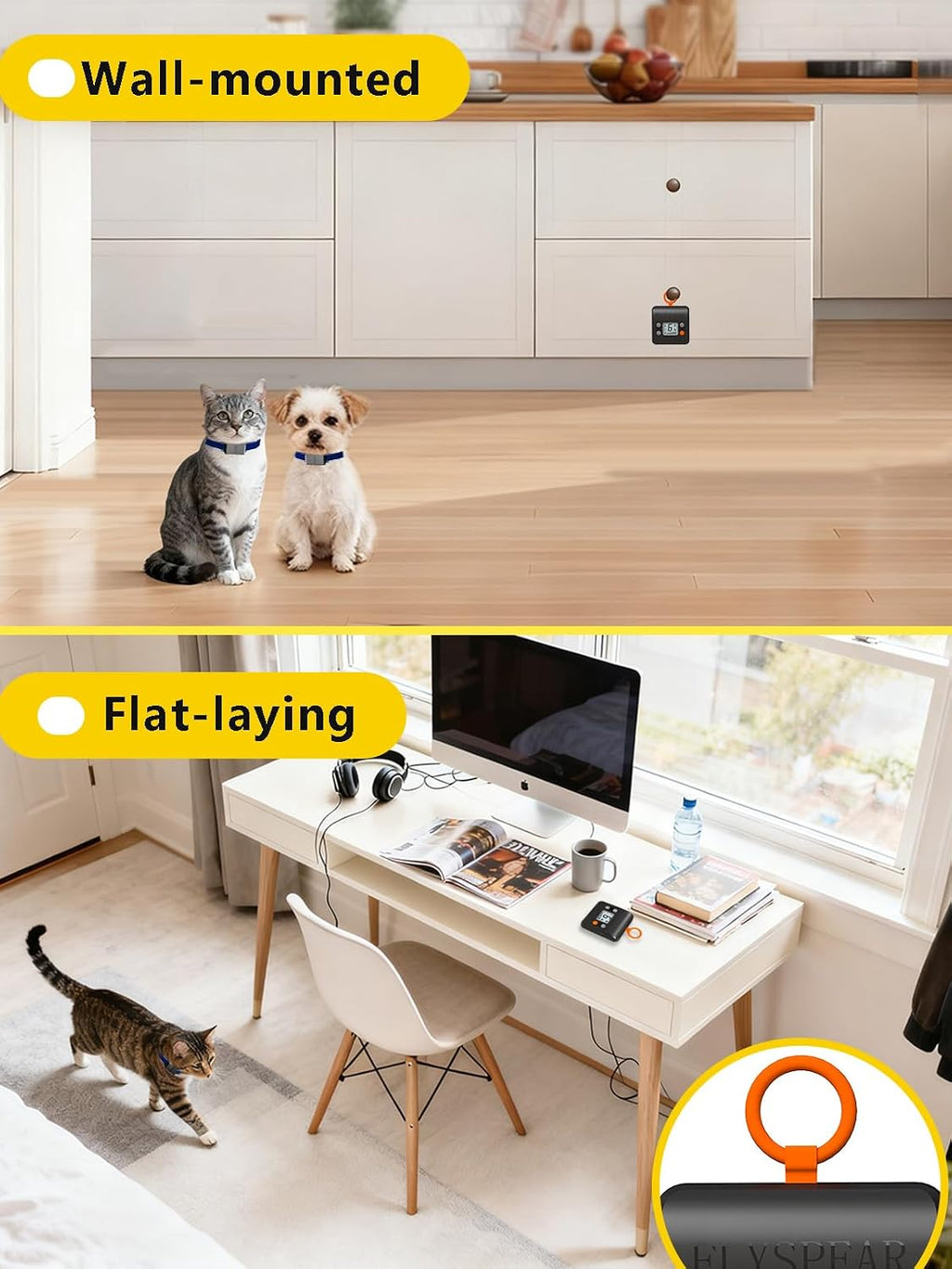 USA imported premium wireless cat barrier kit for home use.