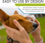 Magicare 8x8 inch large dog wipes bundle for home pet care.