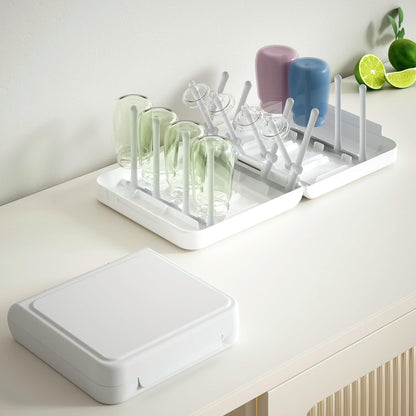 WHNL travel bottle drying rack front view