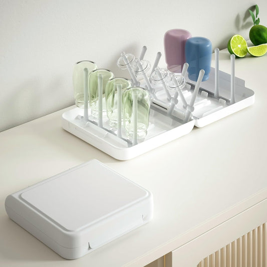 WHNL travel bottle drying rack front view