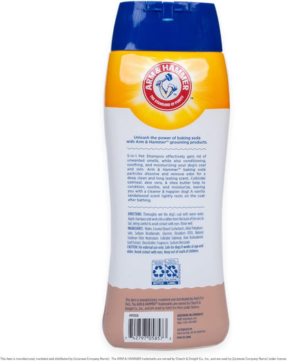 Gentle paraben free dog wash with aloe vera and shea butter benefits