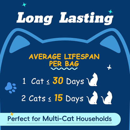 Authentic USA imported cat litter packaging branding