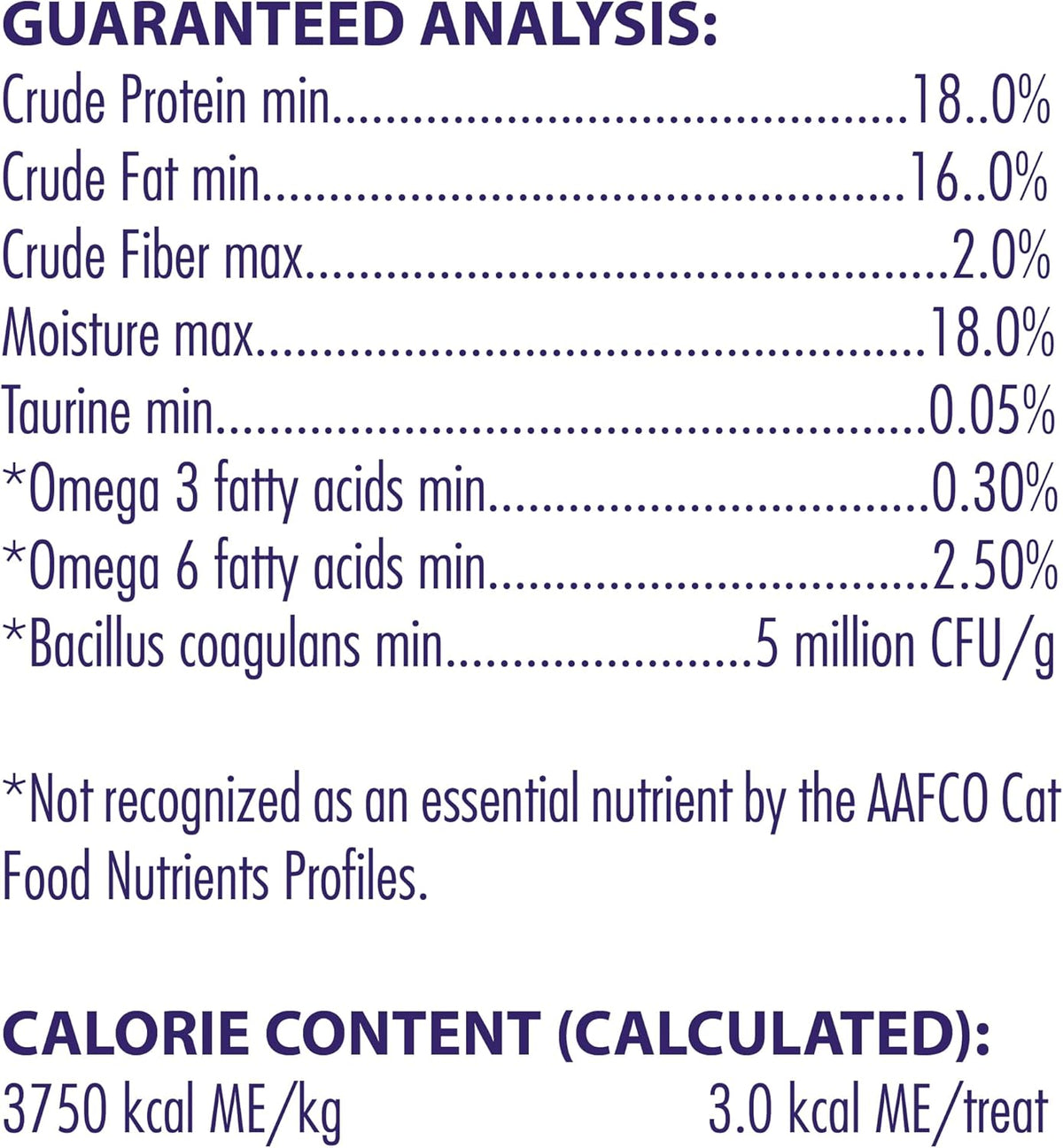Get Naked soft treats for cats grain free ingredients list