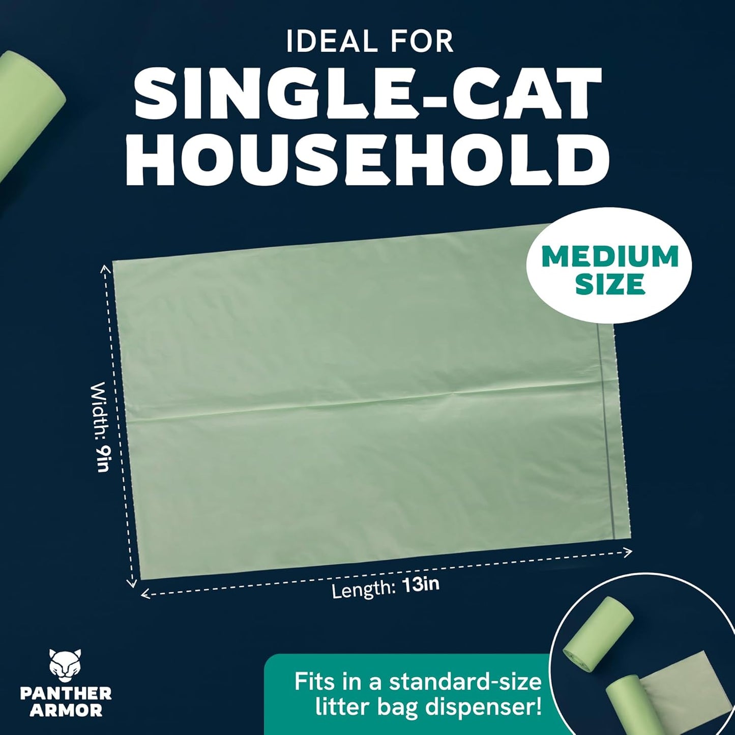 Demonstration of leak-proof cat poop bag material