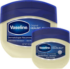 Vaseline Original Petroleum Jelly Variety Pack front view showing both imported skin protectant jars