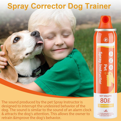Two pack dog trainer spray for stopping jumping and chewing