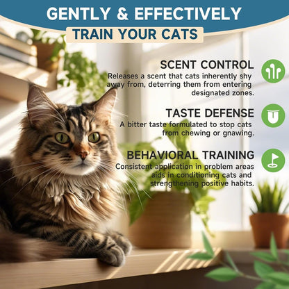 VICSOM pet behavior training aid spray bottle packaging dimensions view