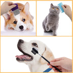 Ergonomic handles and premium metal pins of Kalamanda puppy grooming accessories