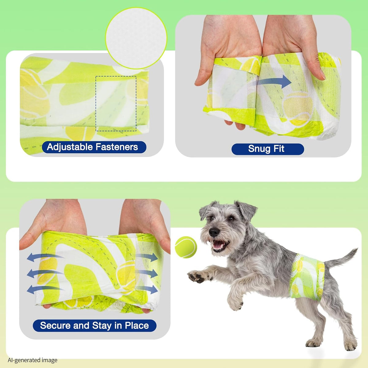 Dono absorbent polymer rapid dry technology demonstration image