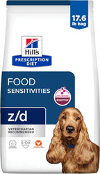 Hill's Prescription Diet z/d Skin/Food Sensitivities Dry Dog Food, Hydrolyzed Chicken, 25 lb. Bag - Image 13