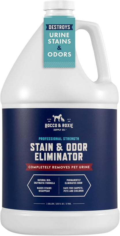 Rocco & Roxie Extreme Stain & Odor Eliminator for Strong Odor, Pet Urine Enzyme Cleaner Destroyer, Stain Remover, Dog Poop and Cat Pee, Enzymatic Carpet Cleaner Spray for Home, Puppy Potty Training - Image 9