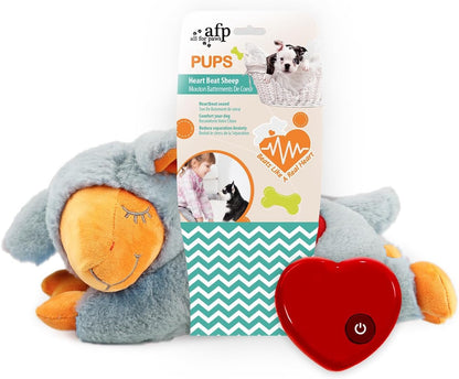 ALL FOR PAWS Heartbeat Dog Toy for Puppy - Dog Anxiety Relief & Behavioral Training | Puppy Heartbeat Stuffed Animal Plush Toy | Perfect for Dog Sleep Aid - Image 9