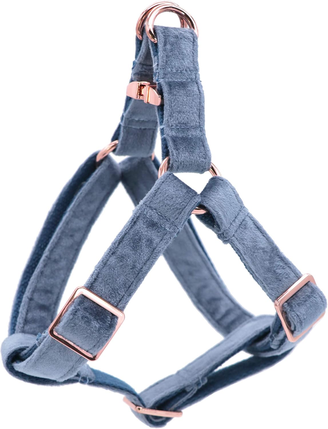 ARING PET Dog Halter Harness, Velvet Dog Harness, Adjustable No Pull White Dogs Halter Harness. Small (Pack of 1) - Image 11