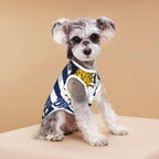 Breathable cotton fabric texture of Risoiu dog clothes