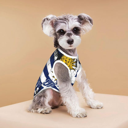 Breathable cotton fabric texture of Risoiu dog clothes