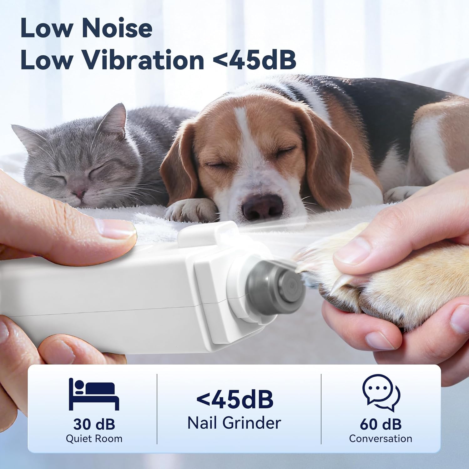 Bedama electric nail grinder splash guard detail