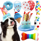 lilfrd Dog Birthday Toy, Birthday Cake Toys for Puppy Gifts, Squeaky Plush Dog Toys - Image 15