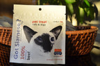 Authentic USA imported Got Siamese? beef treat product label
